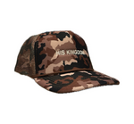 Load image into Gallery viewer, His Kingdom Trucker Cap - Camo (White)