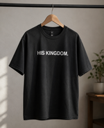 Load image into Gallery viewer, His Kingdom Faded Black Tee (-2")