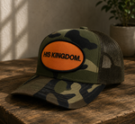 Load image into Gallery viewer, His Kingdom Trucker Cap - Camo