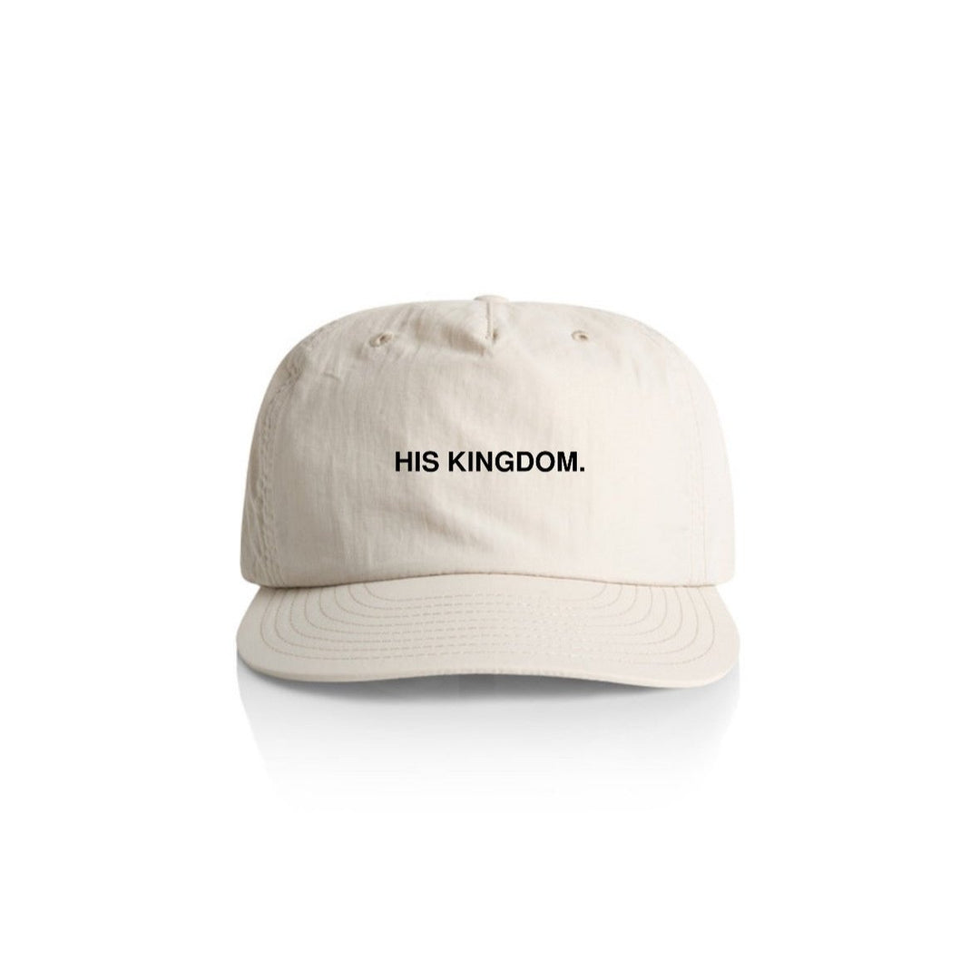 His Kingdom Cap - Bone