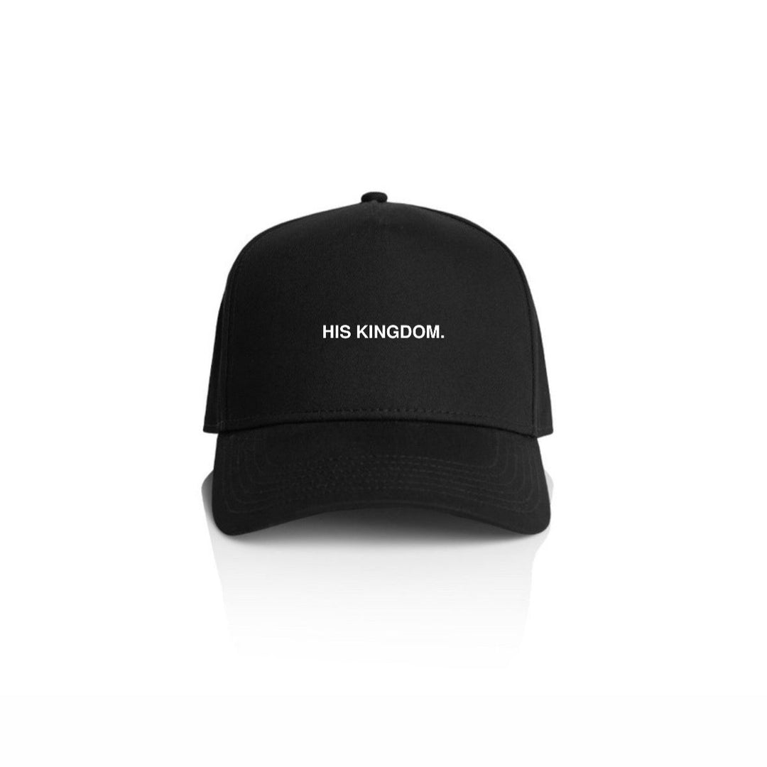 His Kingdom Frame Cap - Black