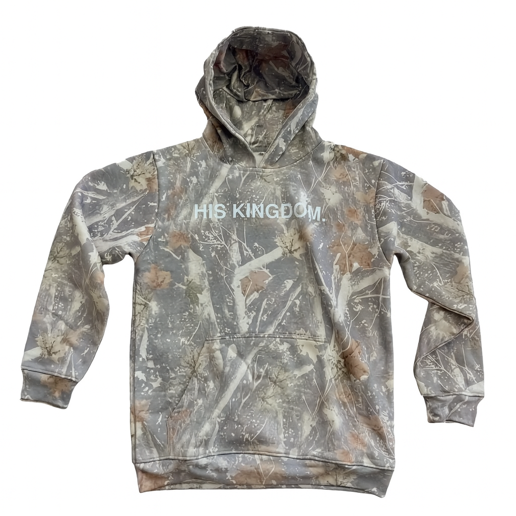 His Kingdom Camo Hoodie