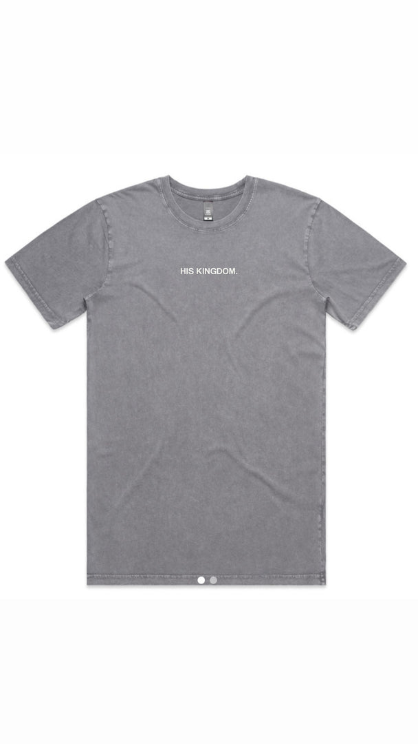 His Kingdom Tee (Unisex) - Ash Stone