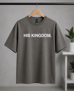 Load image into Gallery viewer, His Kingdom Faded Gray Tee (-2")