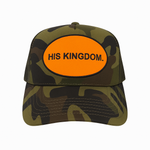 Load image into Gallery viewer, His Kingdom Trucker Cap - Camo
