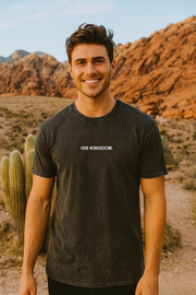 His Kingdom Tee (Unisex) - Black Stone